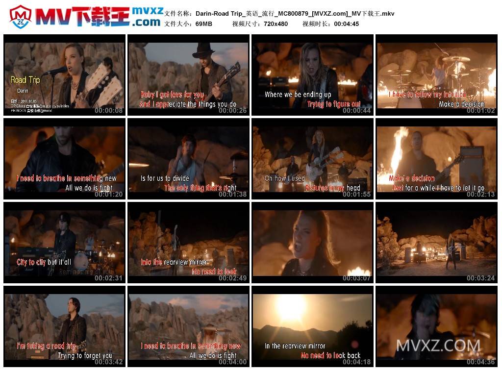 Darin-Road Trip_英语_流行_MC800879
